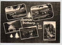 Tambach-Dietharz - Mehrbildkarte DDR 2 - Thüringer Wald - Tambach-Dietharz