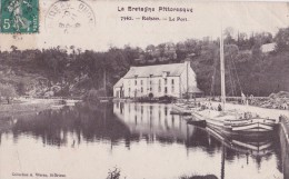 Carte 1909 ROHAN / LE PORT ( Péniche,gabarre) - Rohan