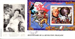 GUINEE. BF 86 De 1989 Sur Enveloppe 1er Jour. Révolution Française/Philexfrance´89. - Revolución Francesa