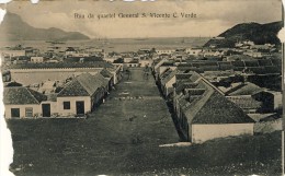 CABO VERDE, S. VICENTE, Rua Do Quartel General (com Defeito), 2 Scans - Cap Verde
