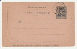 Zanzibar - Entier 1/2 Anna Carte Lettre ACEP N°5 Avec Date 924 - Cote 30 Euros - Ganzsache Stationery - Lettres & Documents