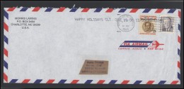 USA 209 Cover Brief Postal History Personalities Air Mail - Marcophilie