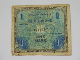 1 Eine Mark - Allied Occupation WWII - ALLEMAGNE - Série 1944  **** EN ACHAT IMMEDIAT **** - 1 Mark