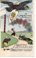 WÜRTT  Postkarte Zum Abschied Von Den Württ. Briefmarken - Ungebraucht - Lettres & Documents