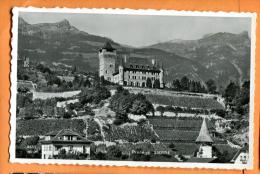 FAA-25  Pradegg Sierre. Cachet 1957 . Perrochet - Sierre