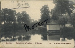 Enghien :  Chateau De Waelles ( Ecrit 1904 Avec Timbre ) - Edingen