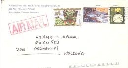 2009. USA, The Letter By Air-mail Post From Alexandria(Virginia) To Moldova - Cartas & Documentos