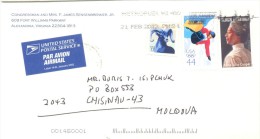 2012. USA, The Letter By Air-mail Post From Alexandria(Virginia) To Moldova - Briefe U. Dokumente