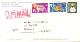 2007. USA, The Letter By Air-mail Post From Alexandria(Virginia) To Moldova - Briefe U. Dokumente