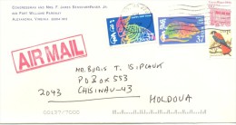 2005. USA, The Letter By Air-mail Post From Alexandria(Virginia) To Moldova - Lettres & Documents