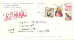 2005. USA, The Letter By Air-mail Post From Alexandria(Virginia) To Moldova - Storia Postale