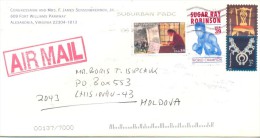 2005. USA, The Letter By Air-mail Post From Alexandria(Virginia) To Moldova - Brieven En Documenten