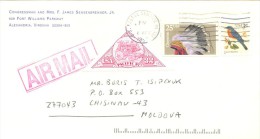 1997. USA, The Letter By Air-mail Post From Alexandria(Virginia) To Moldova - Cartas & Documentos