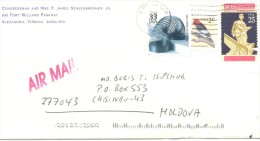 1999. USA, The Letter By Air-mail Post From Alexandria(Virginia) To Moldova - Cartas & Documentos