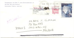 1999. USA, The Letter By Air-mail Post From Alexandria(Virginia) To Moldova - Storia Postale