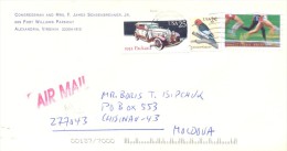 2000. USA, The Letter By Air-mail Post From Alexandria(Virginia) To Moldova - Lettres & Documents