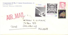 2005. USA, The Letter By Air-mail Post From Nashotah(Wisconsin) To Moldova - Briefe U. Dokumente