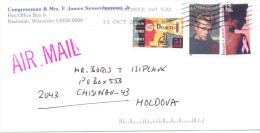 2007. USA, The Letter By Air-mail Post From Nashotah(Wisconsin) To Moldova - Briefe U. Dokumente