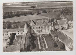 CPSM ARTENAY (Loiret) - En Avion Au-dessus De......le Chateau D'Auvilliers (ferme école) - Artenay