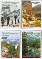 Georgia 2003, Sport, Tourism, 4v - Georgia