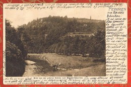 ALLEMAGNE - GERMANY - MEININGEN - Blick Von Der Unteren Brücke Zum Bielsteinhäuschen - Meiningen