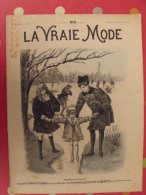 Revue La Vraie Mode N° 3 De 1907. Couverture En Couleur - Moda