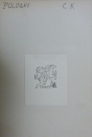 Ex-libris Pologne - LETTRE C.K. - Ex Libris