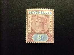 SEYCHELLES 1890 Yvert Nº 3 B *  SG Nº 11 MH - Seychellen (...-1976)