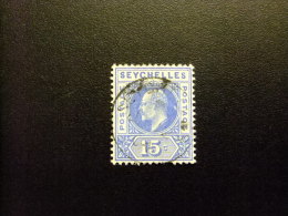 SEYCHELLES 1903 Yvert Nº 42 º FU EDOUARD VII SG Nº 50 º FU - Seychellen (...-1976)