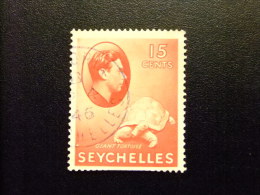SEYCHELLES 1941 Yvert Nº 136 º FU - GEORGE VI - SG Nº 139 A º FU - Seychelles (...-1976)