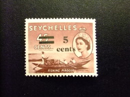 SEYCHELLES 1957 Yvert Nº 184 * MH - ELIZABETH - SG Nº 191 * MH - Seychellen (...-1976)