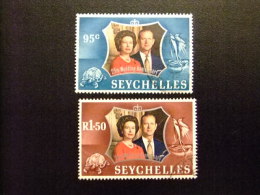 SEYCHELLES 1972 Yvert Nº 303 / 04 º FU - SG Nº 319 / 20 º FU - Seychellen (...-1976)