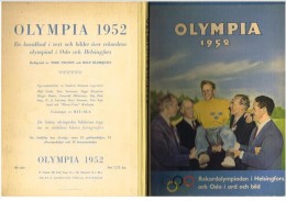 OLYMPIC GAMES OLYMPISCHE SPIELE JEUX OLYMPIQUES JUEGOS OLÍMPICOS 1952 OSLO & HELSINKI - Livres
