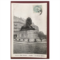 Collection Petit Journal  Paris  Le Lion De Belfort - Standbeelden