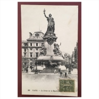 Paris  La Statue De La République  96 LL - Standbeelden