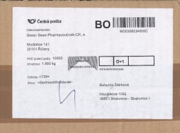 K7027 - Czech Rep. (201x) 100 03 Depo Praha 701 (Czech Post "without Documents - Cash On Delivery") - Briefe U. Dokumente