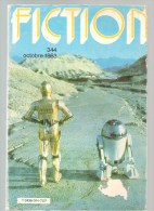 Science Fiction Fiction N°344 D'octobre 1983 Nouvelles Editions OPTA - Opta