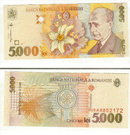 Romania: 5.000 Lei 1998 - Rumänien