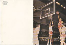 38707- BASKETBALL GAME, 2 PARTS FOLDED - Basketball