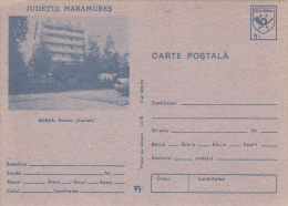 38832- BORSA- WATERFALL HOTEL, TOURISM, POSTCARD STATIONERY, 1991, ROMANIA - Hôtellerie - Horeca