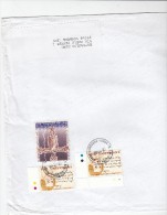 Rep. San Marino 2008    -  Bustone  X L´Italia Affrancato  Con  3 Stamps - Cartas & Documentos