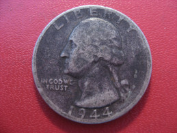 Etats-Unis - USA - Quarter Dollar 1944 Washington 4879 - 1932-1998: Washington