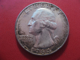 Etats-Unis - USA - Quarter Dollar 1964 Washington 4899 - 1932-1998: Washington