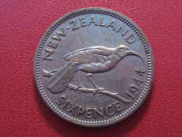 Nouvelle-Zélande - 6 Pence 1952 George VI 5596 - Nieuw-Zeeland