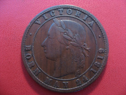 Nouvelle-Zélande - Jeton Token - Auckland Licensed Victuallers Association, April 4 1871 Victoria 5628 - Neuseeland