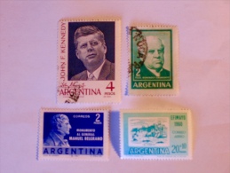 ARGENTINA  ARGENTINE  1960-64    LOT# 29 - Used Stamps