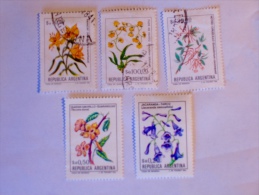 ARGENTINA  ARGENTINE  1983-5   LOT# 42  FLOWERS - Used Stamps