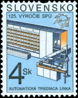 Slovakia - 1999 - 125th Anniversary Of The World Postal Union - Automatic Sorting Line - Mint Stamp - Ungebraucht