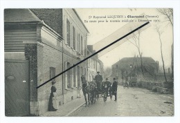 CPA - Dr Raymond Lèquibin à  Oisemont  - En Route Pour La Tournée Médicale - Décembre 1905 - Oisemont