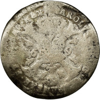 Monnaie, Pays-Bas Espagnols, Flandre, 4 Patards, 1698, Bruges, B+, Argent, KM:94 - Altri & Non Classificati